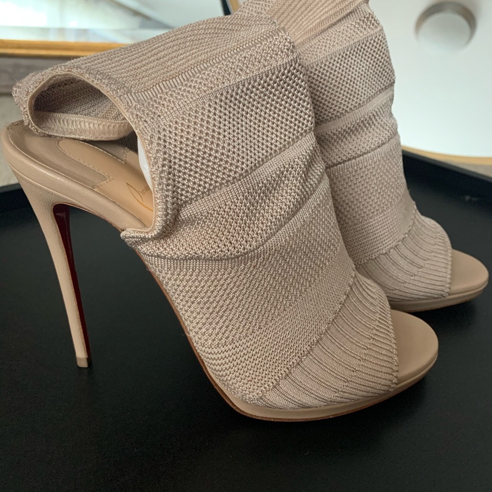 SOLD. Christian Louboutin
Cheminene 120Sock - Picture 2 of 6